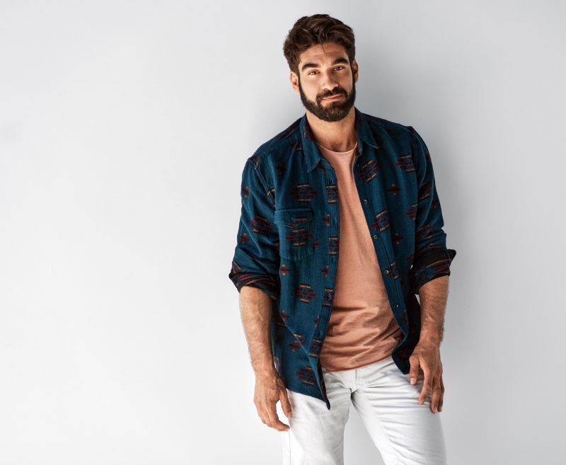 Flannel T Shirt Casual Outfits for Men Flannel T Shirt Casual Outfits for Men
