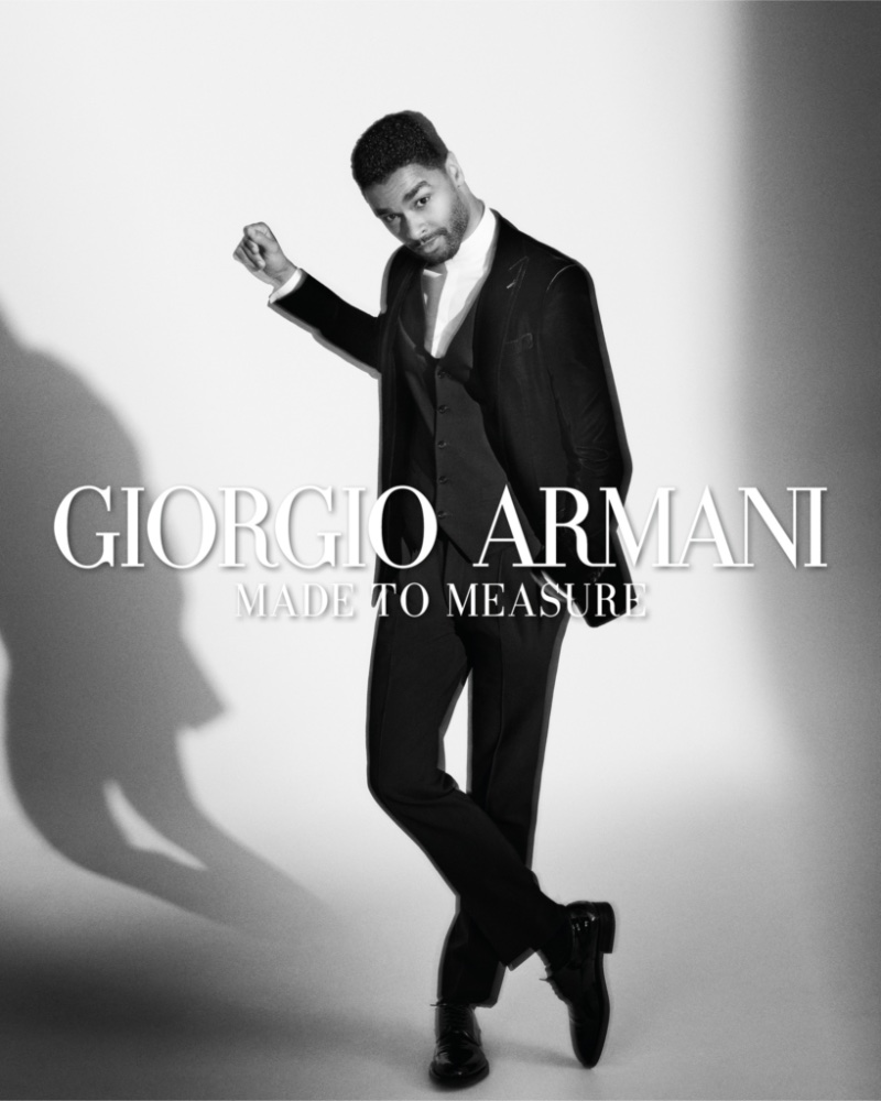 Giorgio Armani Made to Measure Campaign 2023 Rege Jean Page » Regé-Jean Page Charms in Giorgio Armani Made to Measure Campaign Giorgio Armani Made to Measure Campaign 2023 Rege Jean Page