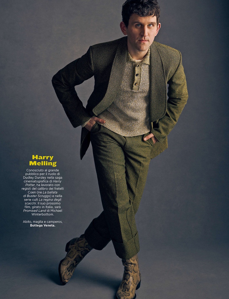 Harry Melling Style Magazine Photoshoot 2023