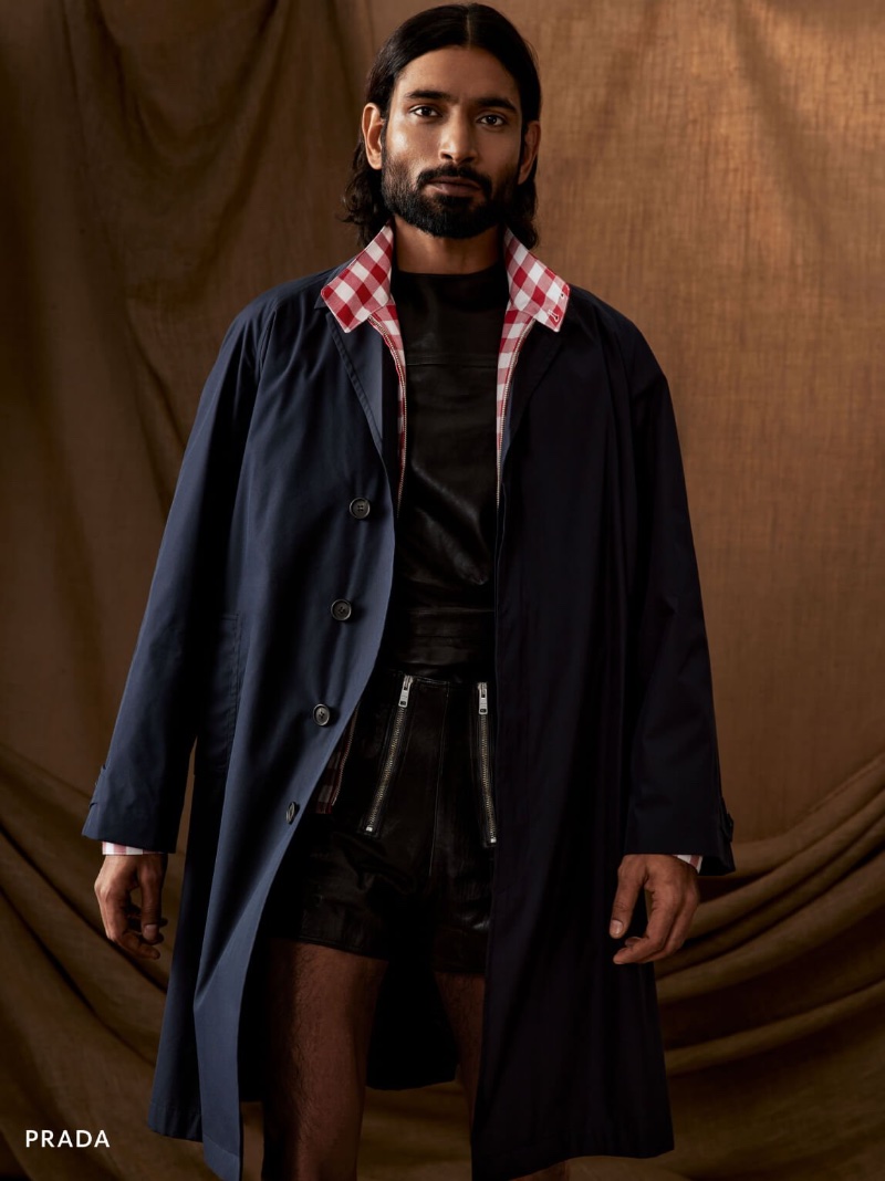 Prada Menswear Spring 2023 Holt Renfrew Himanshu Bhati Model » Holt Renfrew Embraces a New Utility for Spring Prada Menswear Spring 2023 Holt Renfrew Himanshu Bhati Model