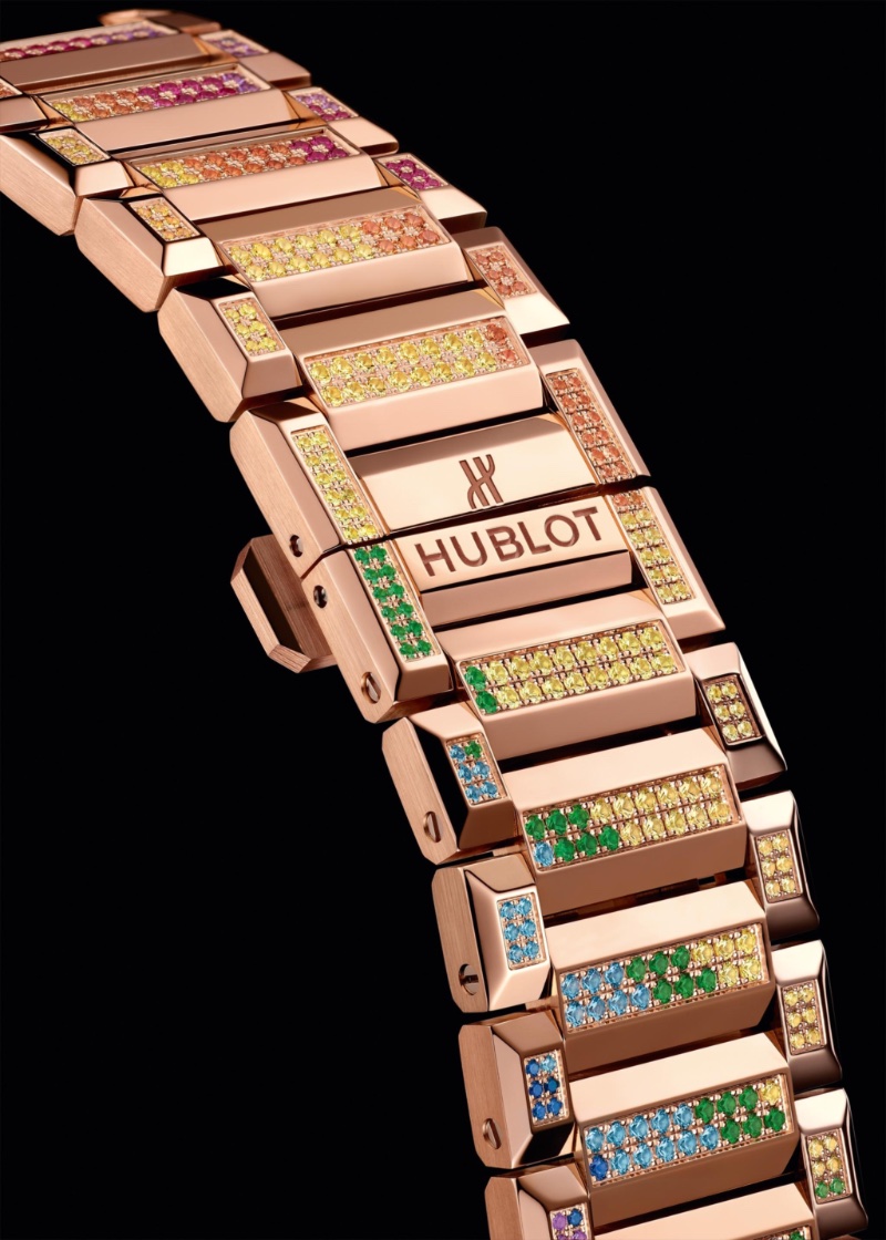 Hublot Big Bang Integrated King Gold Rainbow Timepiece Wristband