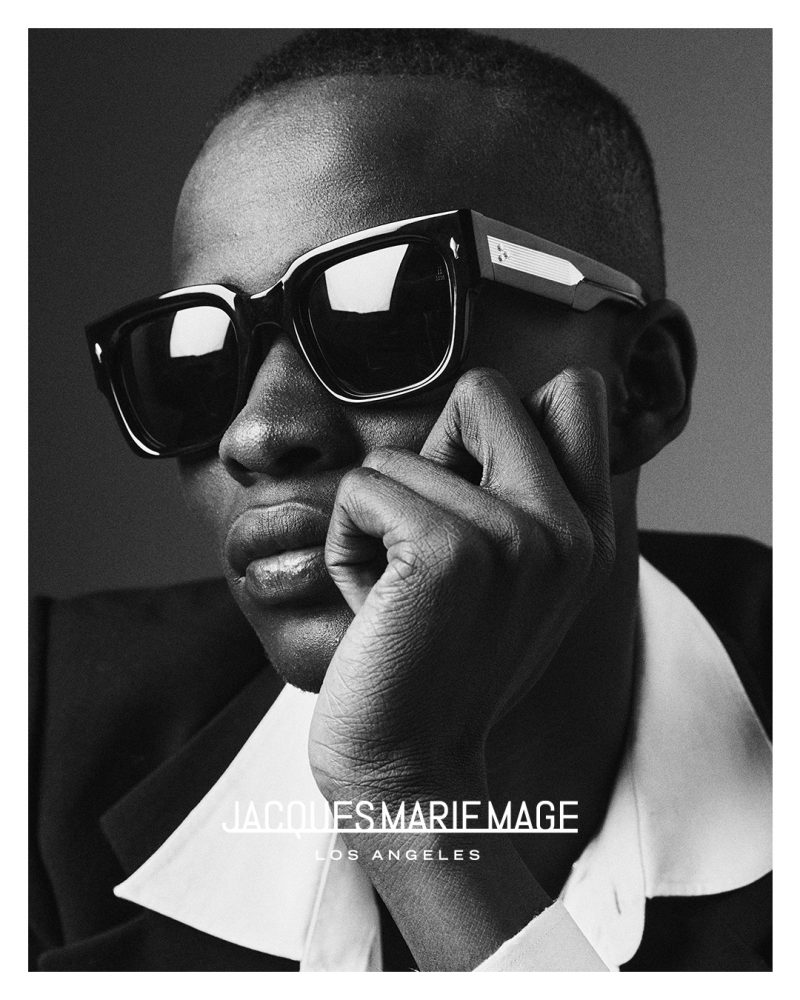 Jacques Marie Mage Spring 2023 The Enzo » Jacques Marie Mage's Electric Echoes Collection Jacques Marie Mage Spring 2023 The Enzo
