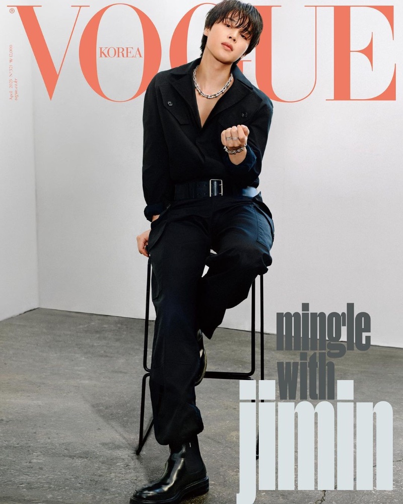 BTS Member Jimin Covers Vogue Korea April 2023 Issue