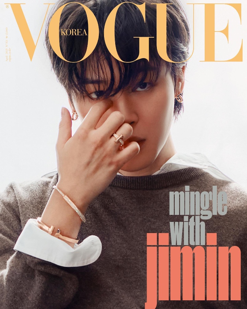 BTS JIMIN for VOGUE Korea x TIFFANY & Co. April Issue 2023