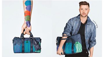 Justin Timberlake Louis Vuitton Yayoi Kusama Collection 2023 DPS Campaign