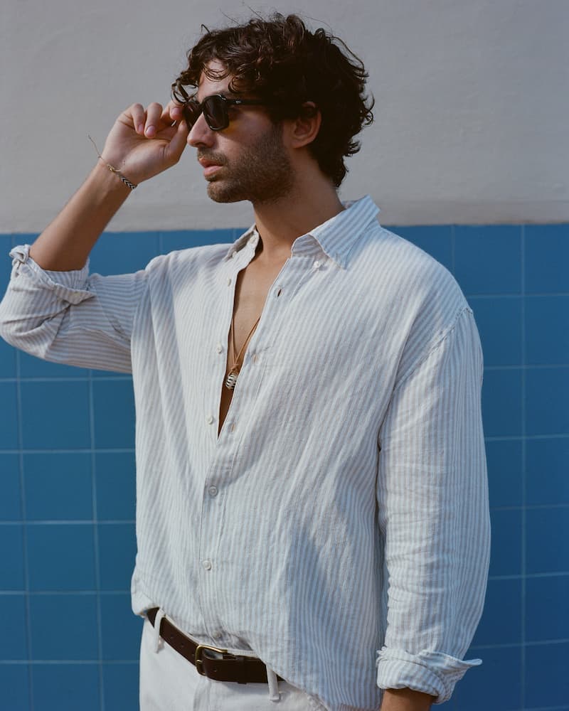 Linen Button-Up Shirt » Summer Serenity: A&F's Getaway Shop Edit Linen Button-Up Shirt