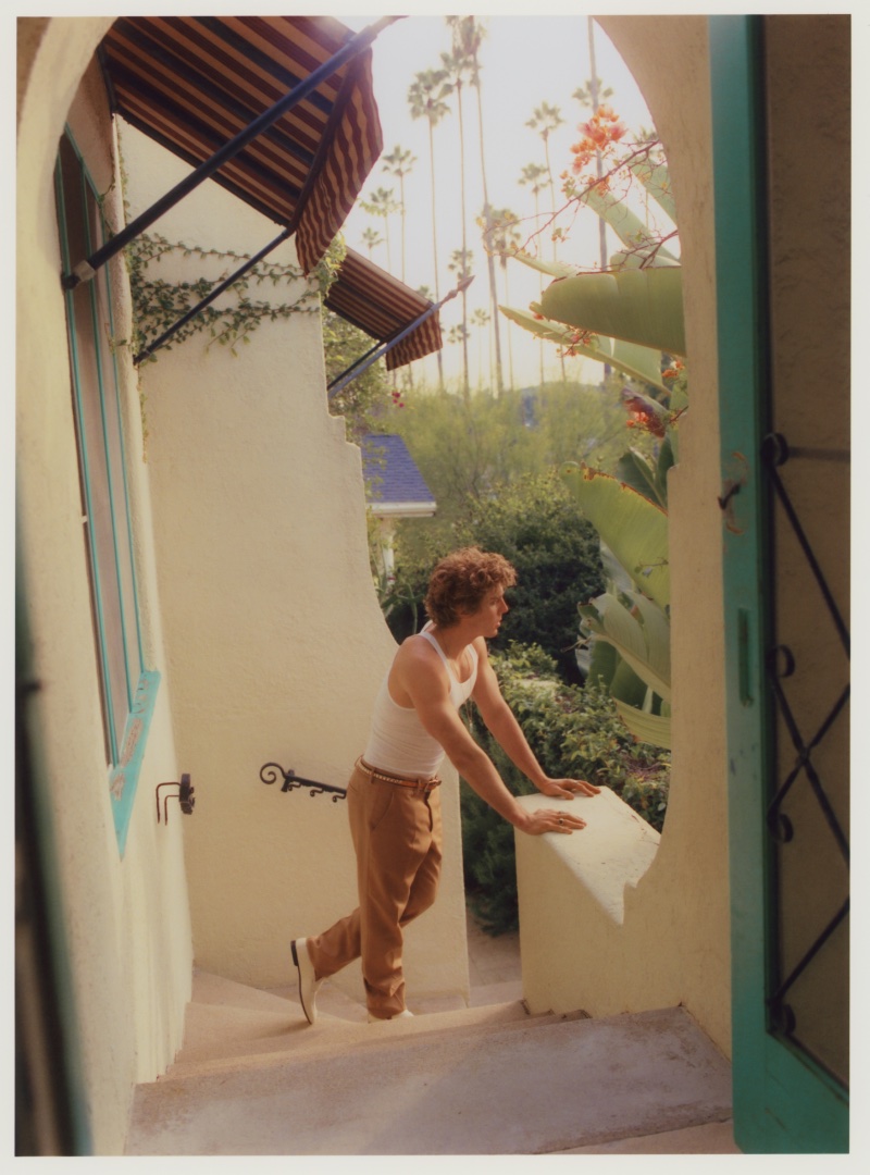 » Lukas Gage for Mr Porter: Hollywood, Love & Life Lukas Gage Mr Porter Photoshoot 2023 005