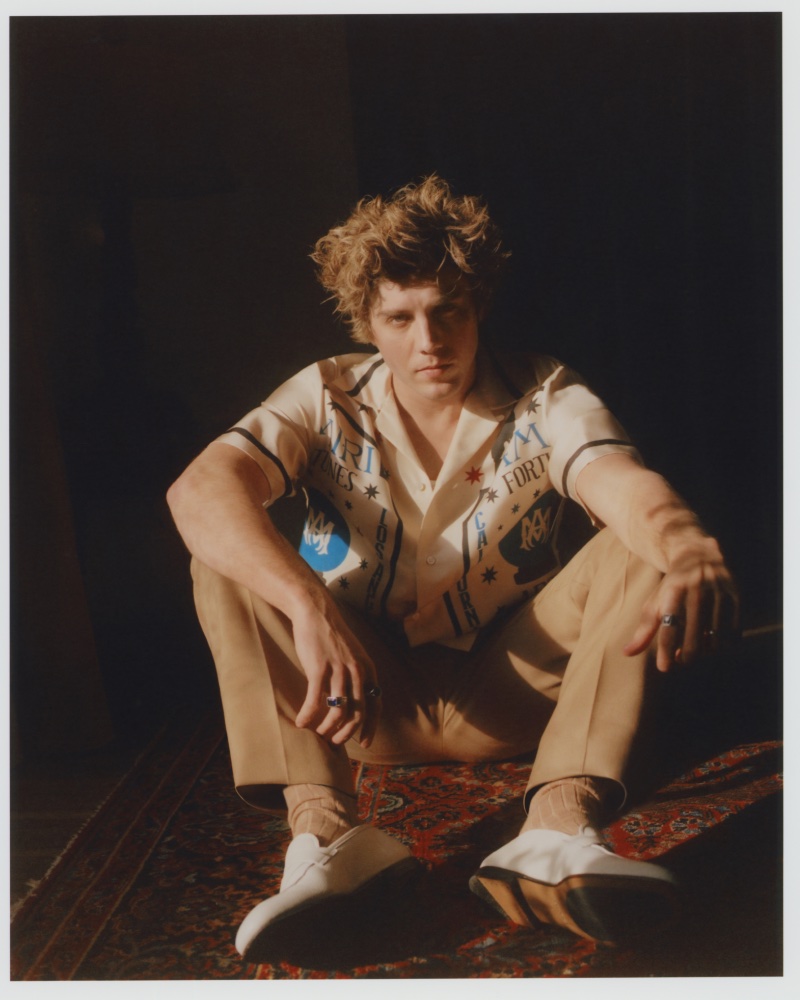Lukas Gage Photoshoot 2023 AMIRI Shirt Loro Piana Pants » Lukas Gage for Mr Porter: Hollywood, Love & Life Lukas Gage Photoshoot 2023 AMIRI Shirt Loro Piana Pants