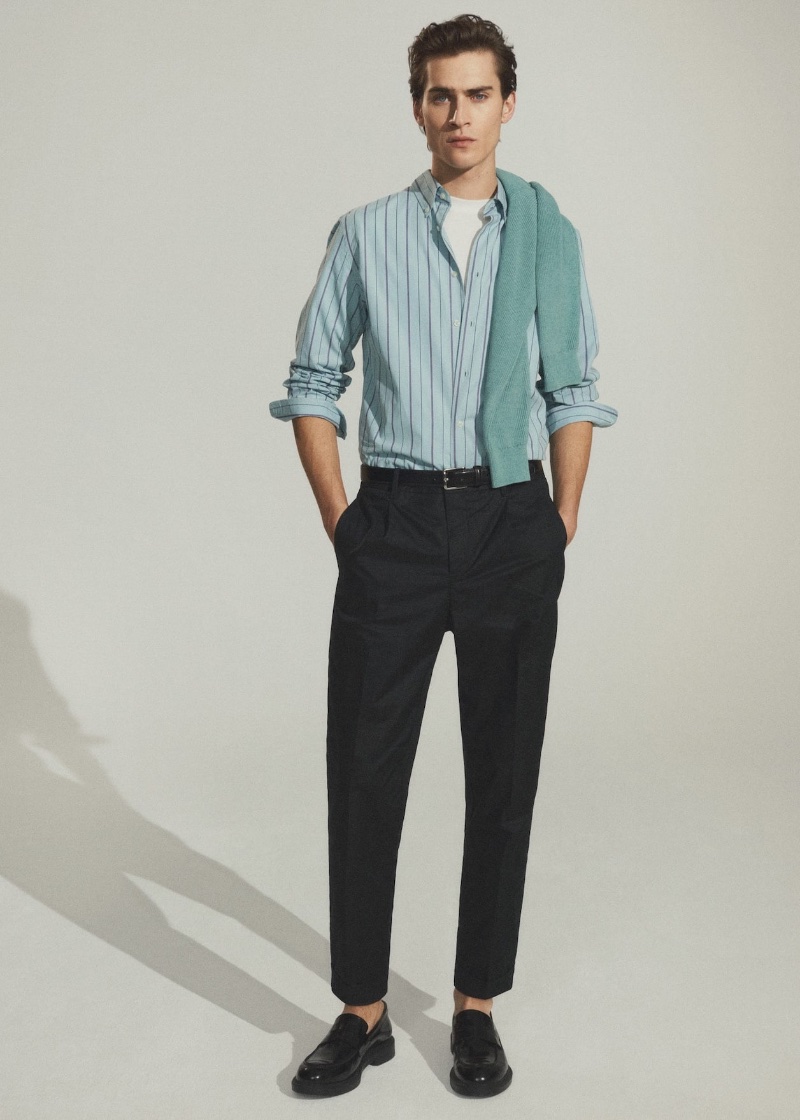 Mango Man Spring 2023: Liam Kelly Models New Arrivals