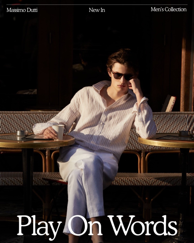 Mark Vanderloo Jr. Massimo Dutti Spring 2023 » Mark Vanderloo Jr. Dons New Spring Fashions for Massimo Dutti Mark Vanderloo Jr. Massimo Dutti Spring 2023