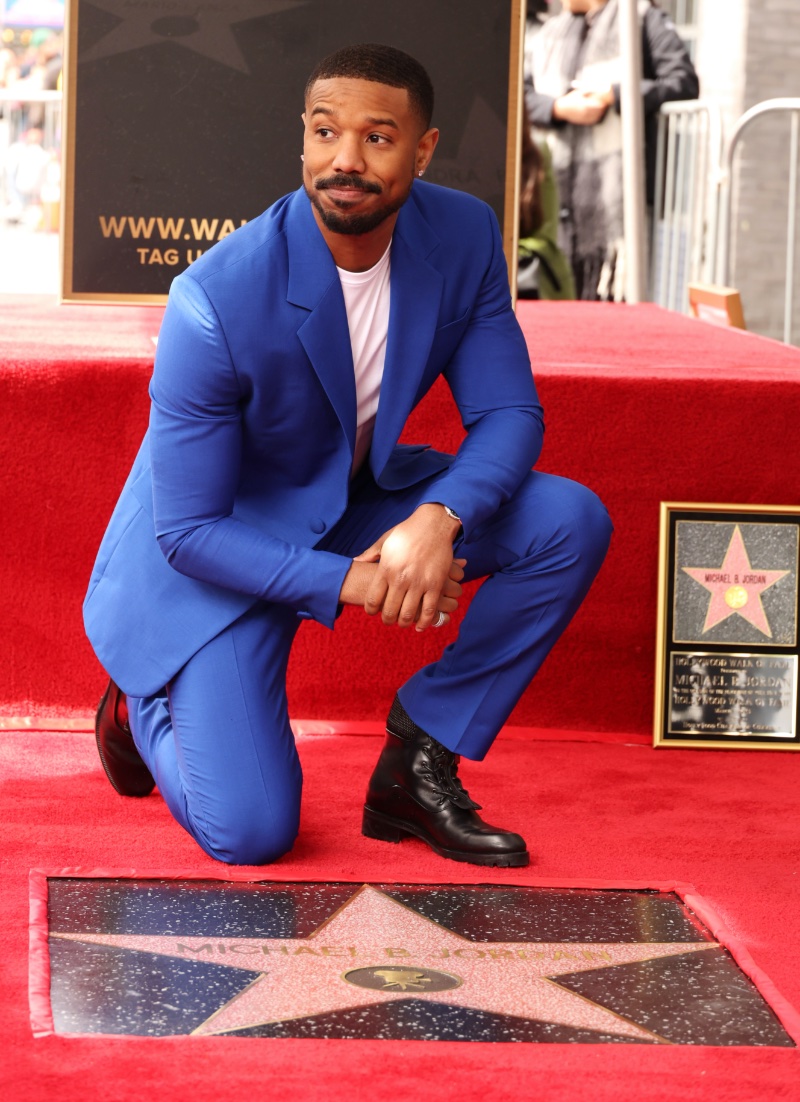 Michael B. Jordan Serves Up Preppy Style in Shiny Boots for Creed