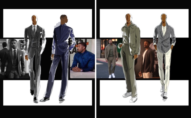 Michael B Jordan Shines in Ralph Lauren for Creed III