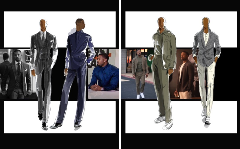 Michael B Jordan Ralph Lauren Creed Costume Design