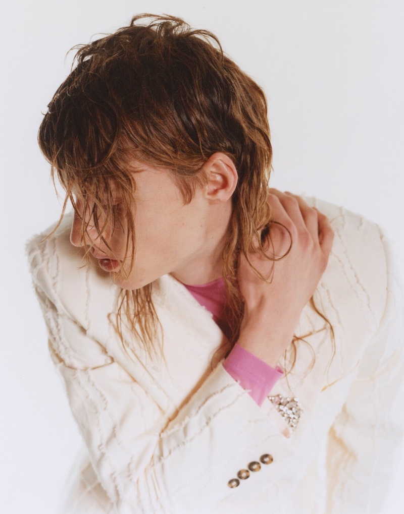 » Disheveled Glam: Braien Vaiksaar Covers Boycott Model Braien Vaiksaar Editorial 2022