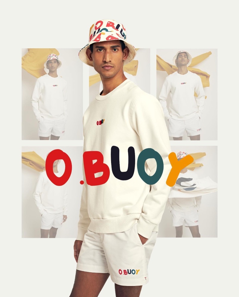 Pranav Bhargav models a white look from the Orlebar Brown O.BUOY collection. » Ocean Chic: Dive Into Orlebar Brown's O. BUOY Capsule Pranav Bhargav models a white look from the Orlebar Brown O.BUOY collection.