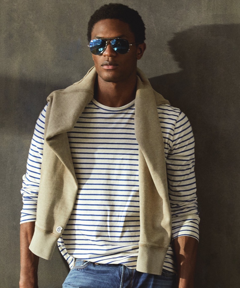 Randolph x Todd Snyder Sportsman 57 MM Aviator Sunglasses Gunmetal Hamid Onifade » Todd Snyder & Randolph Reunite for Sportsman Aviators Randolph x Todd Snyder Sportsman 57 MM Aviator Sunglasses Gunmetal Hamid Onifade