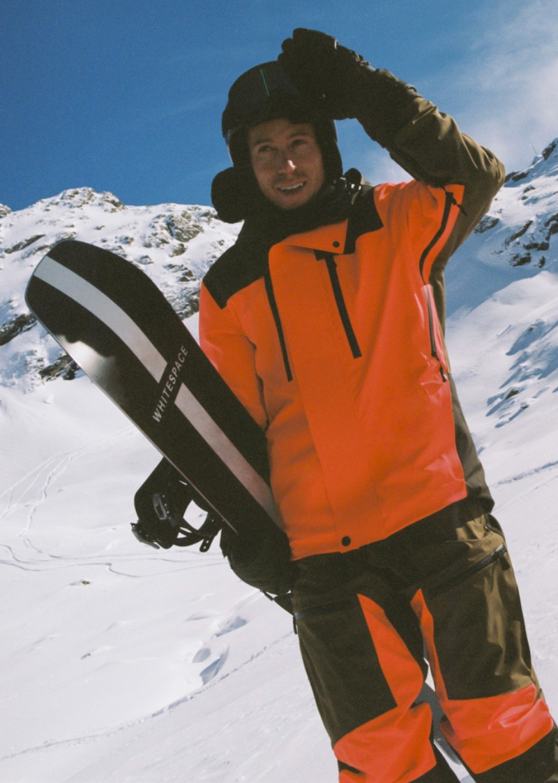 Shaun White Explores Saint Moritz with Moncler