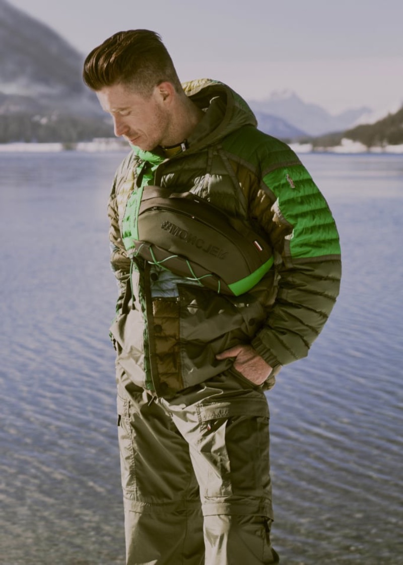 Shaun White Explores Saint Moritz with Moncler