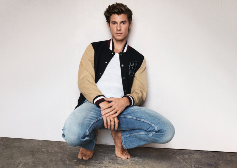 Shawn Mendes Feet Tommy Hilfiger Classics Reborn Spring 2023 Campaign Varsity Jacket » Tommy Hilfiger x Shawn Mendes Return: The Classics Reborn Shawn Mendes Feet Tommy Hilfiger Classics Reborn Spring 2023 Campaign Varsity Jacket