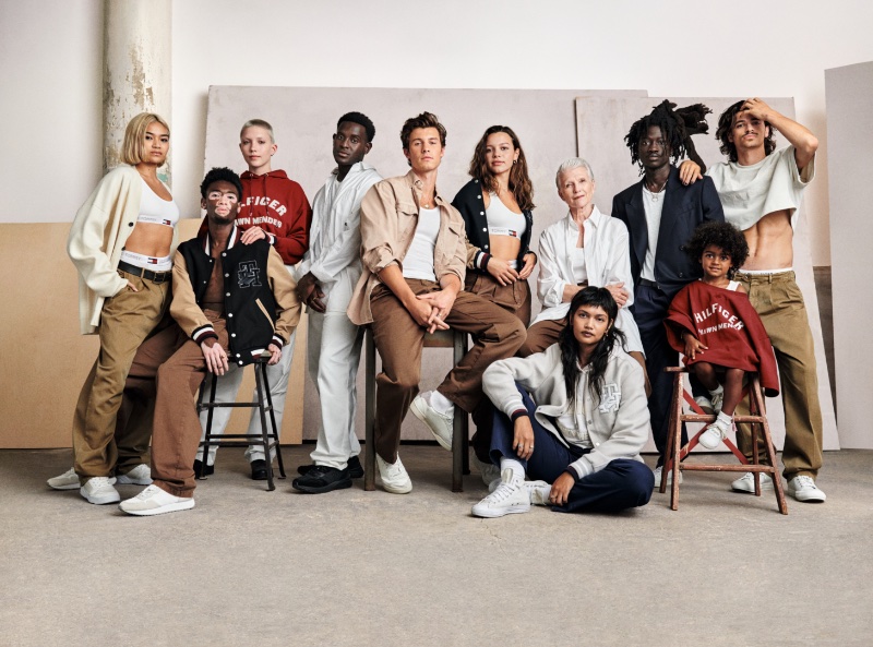 Shawn Mendes Tommy Hilfiger Classics Reborn Spring 2023 Campaign Group