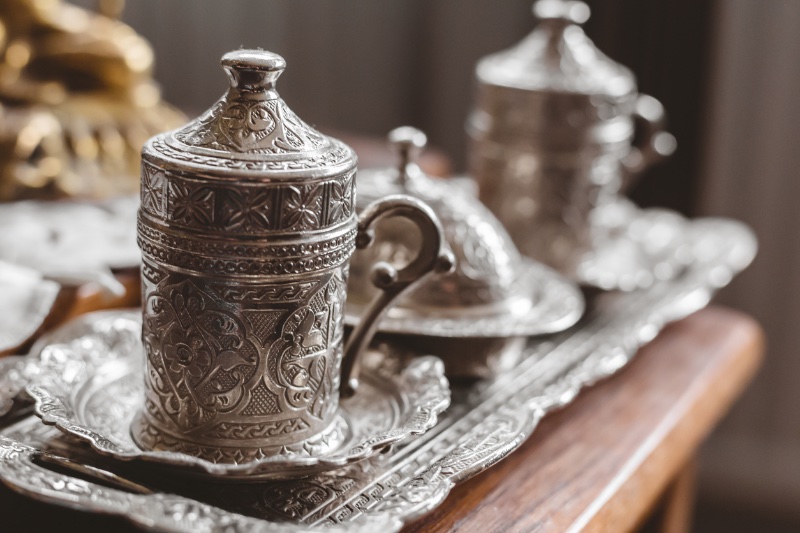Steel Tea Set Steel Tea Set