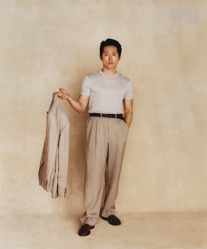 » Steven Yeun Covers WSJ. Magazine, Talks About His Netflix Series Beef Steven Yeun Photoshoot 2023 WSJ Magazine 003