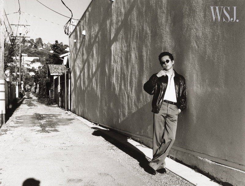 Steven Yeun Photoshoot 2023 WSJ Magazine Leather Jacket » Steven Yeun Covers WSJ. Magazine, Talks About His Netflix Series Beef Steven Yeun Photoshoot 2023 WSJ Magazine Leather Jacket