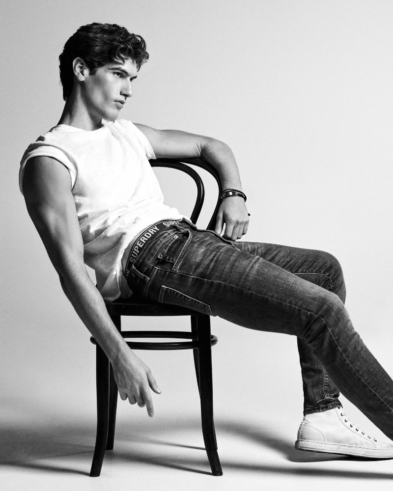 Superdry Denim Campaign 2023 Emiliano Marku » Denim Dreams Come True with New Superdry Campaign Superdry Denim Campaign 2023 Emiliano Marku