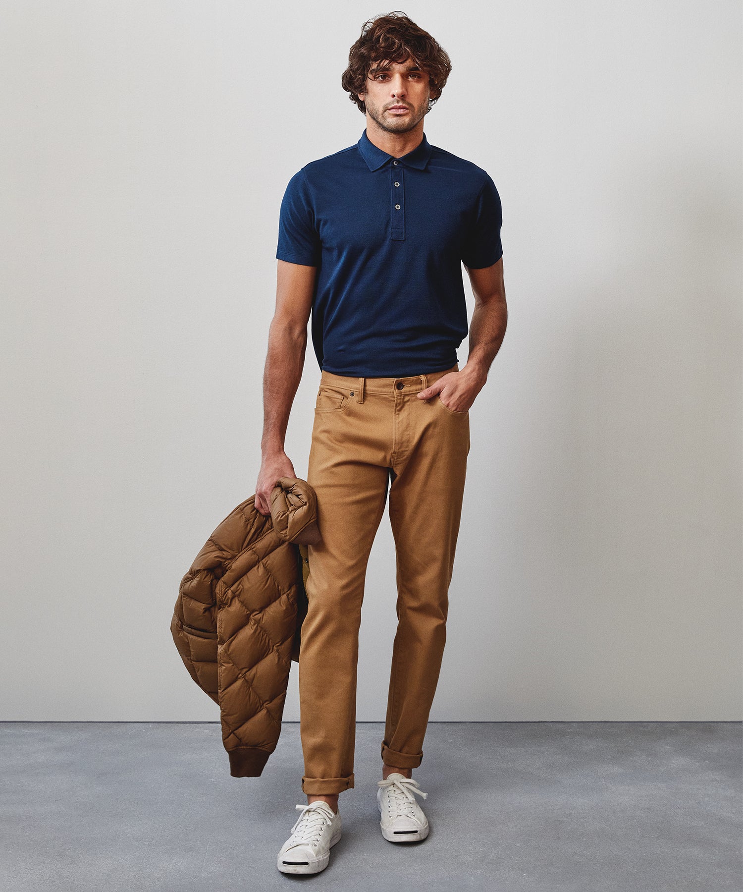 Todd Snyder SLIM FIT 5-POCKET CHINO IN DARK WHEAT » Chino Pants for Men: Style Tips & Outfit Ideas Todd Snyder SLIM FIT 5-POCKET CHINO IN DARK WHEAT