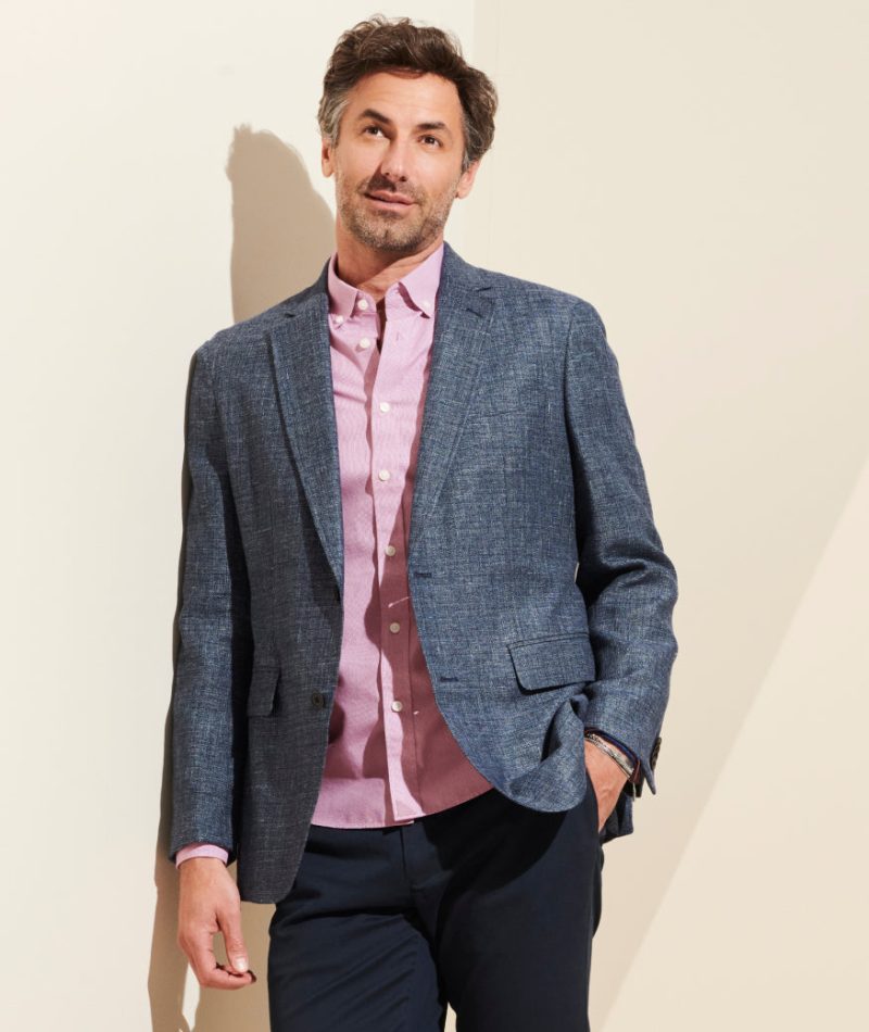 Untuckit Italian Wool Linen Otono Sport Coat