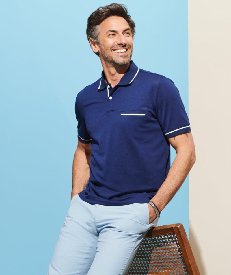 Untuckit Tipped No Sweat Polo