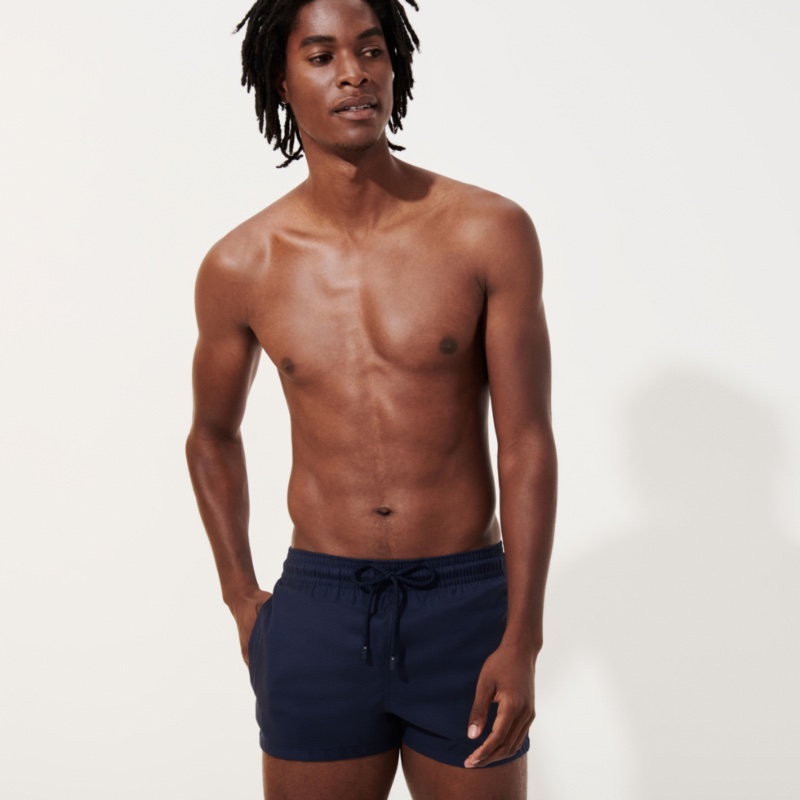 Vilebrequin x The Woolmark Company Men Short Woolen Swim Trunks Micro Carreaux » Vilebrequin & The Woolmark Company Take Swimwear to New Heights Vilebrequin x The Woolmark Company Men Short Woolen Swim Trunks Micro Carreaux