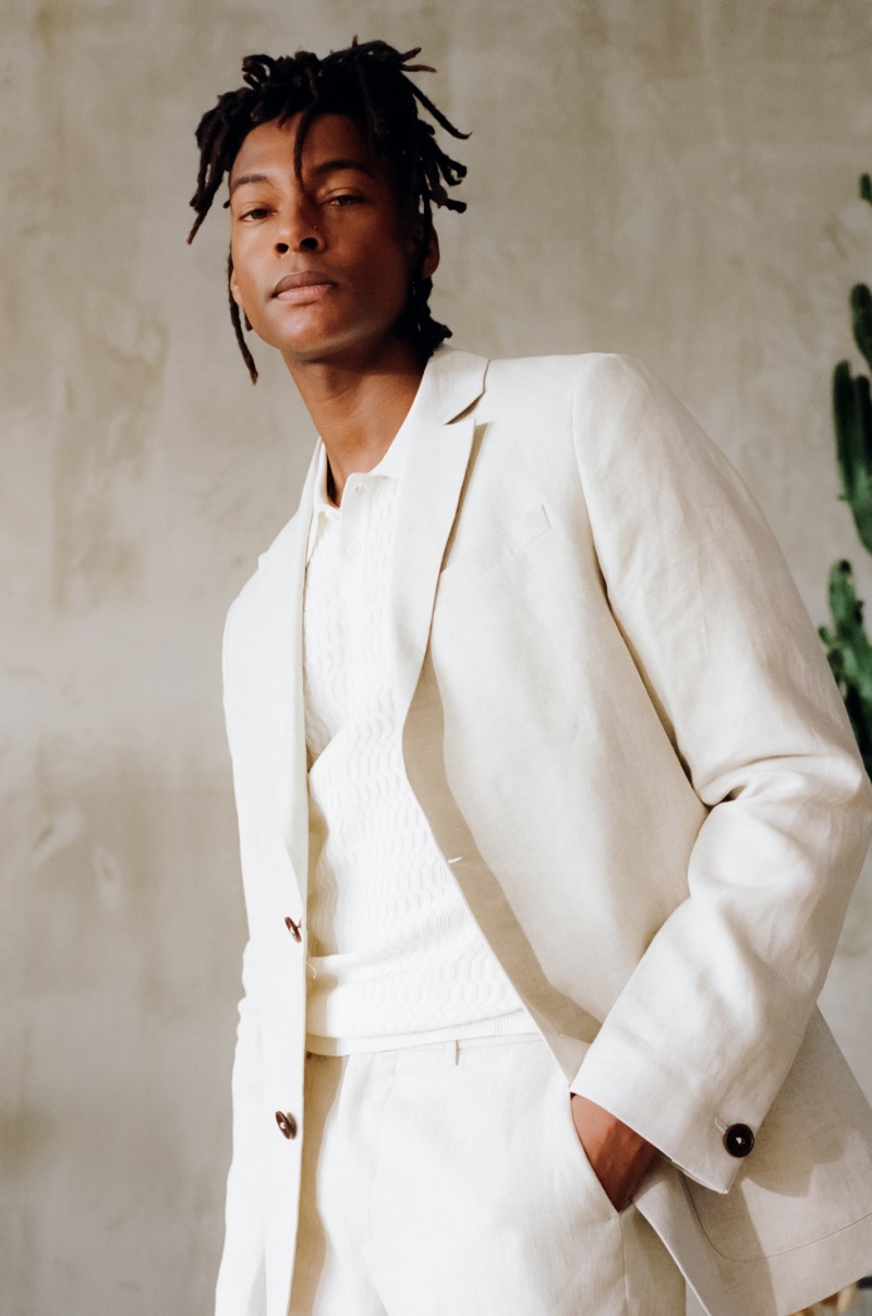 Wax London Spring Summer 2023 Linen Blazer Trousers » Prints Charming: Wax London's Playful Spring Wax London Spring Summer 2023 Linen Blazer Trousers