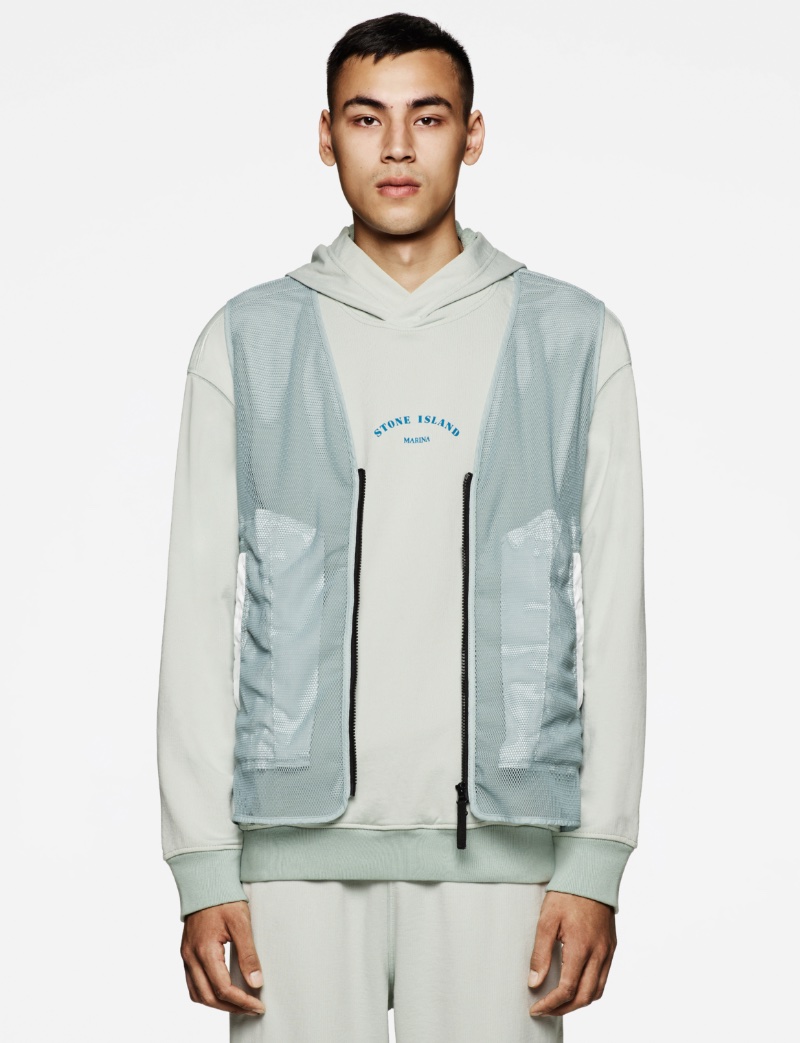 650X2 Stone Island Marina Hooded Sweatshirt