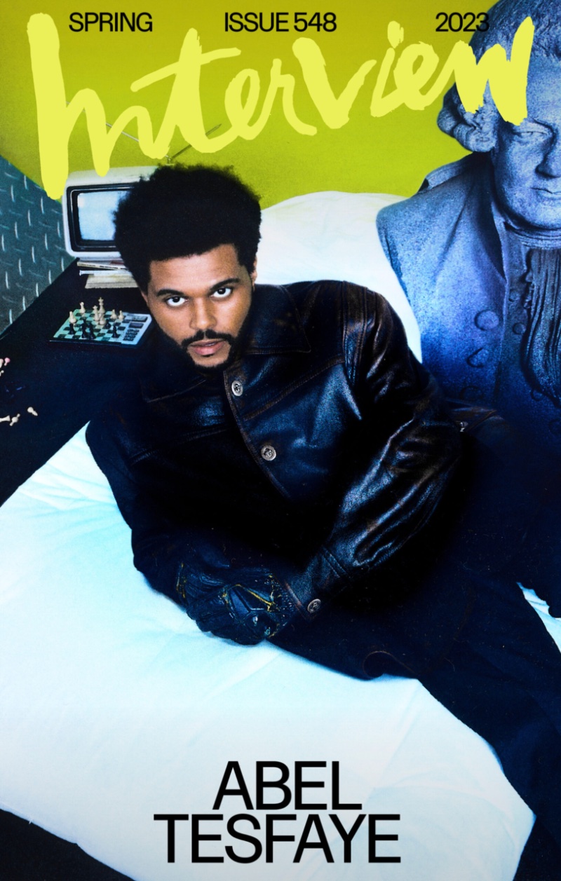 Interview Spring 2023 The Weeknd 海外雑誌