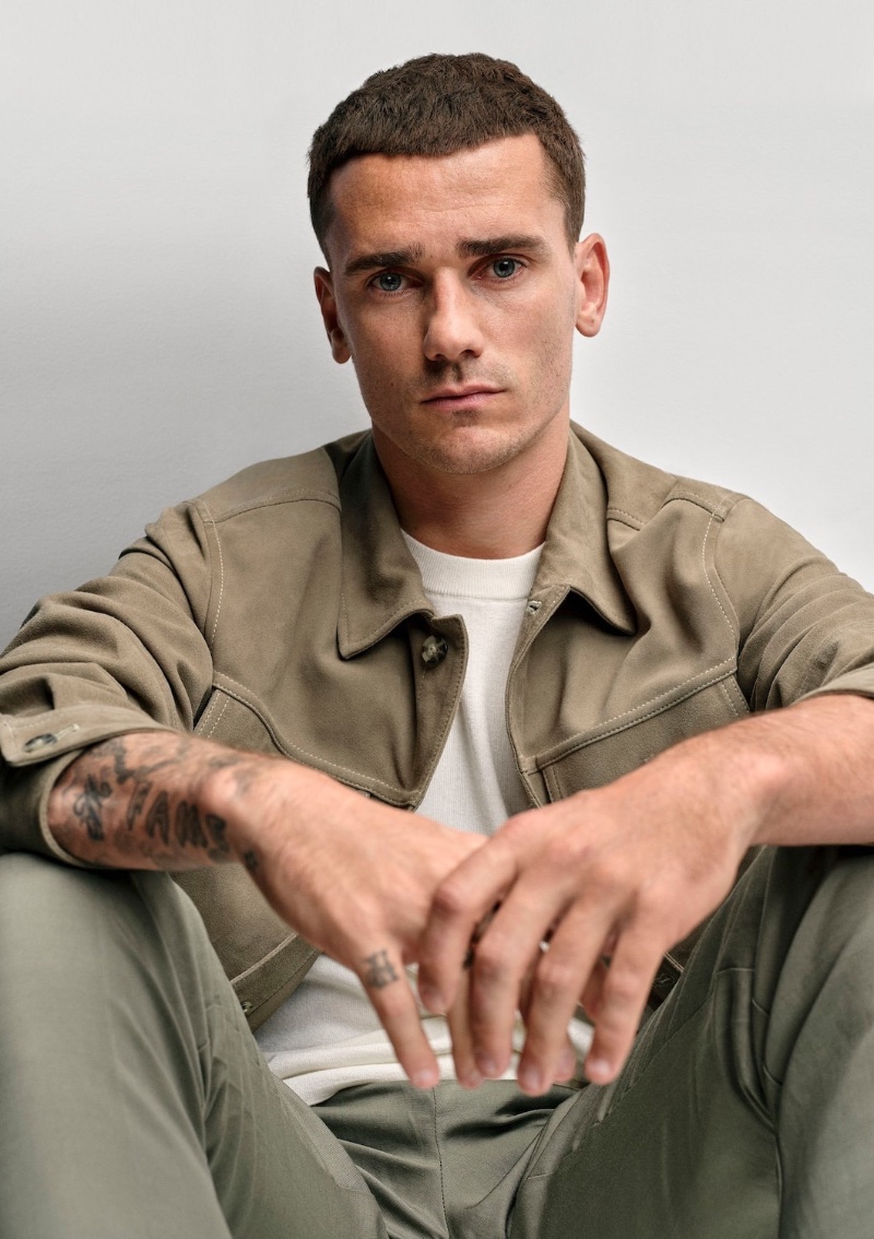 Antoine Griezmann Mango Man Spring Summer 2023 Campaign 006