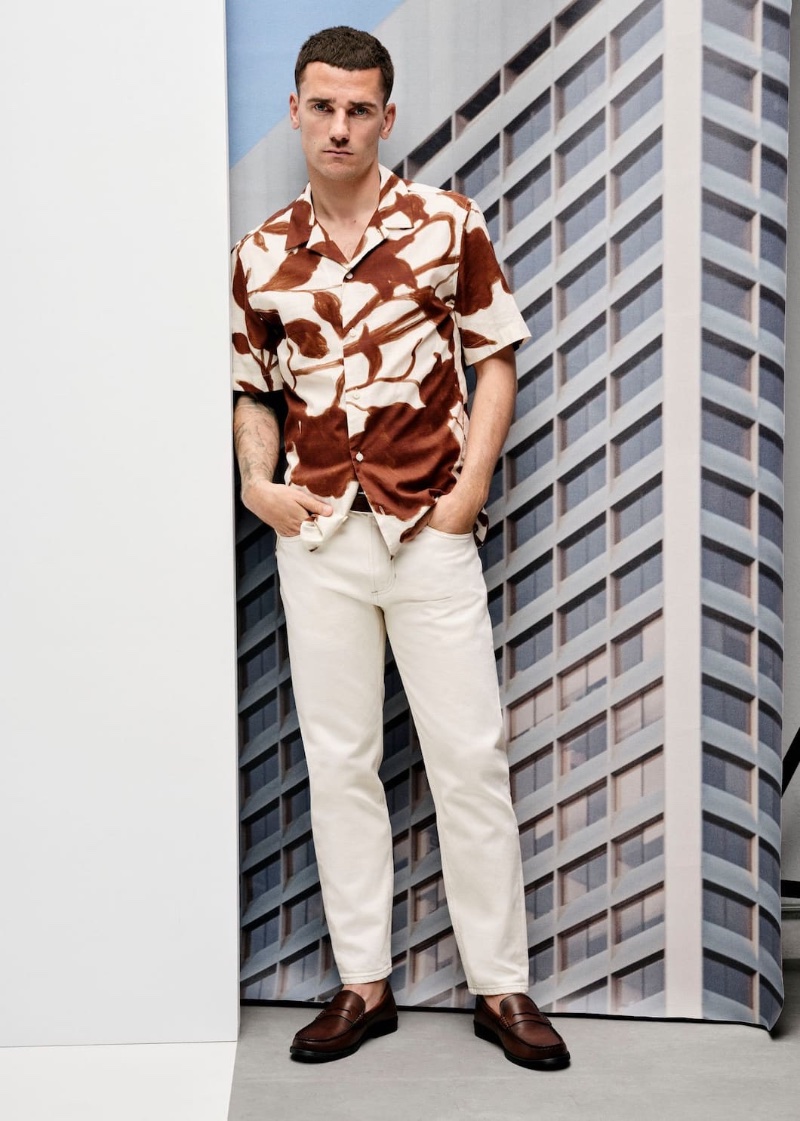 Antoine Griezmann Mango Man Spring Summer 2023 Campaign 007