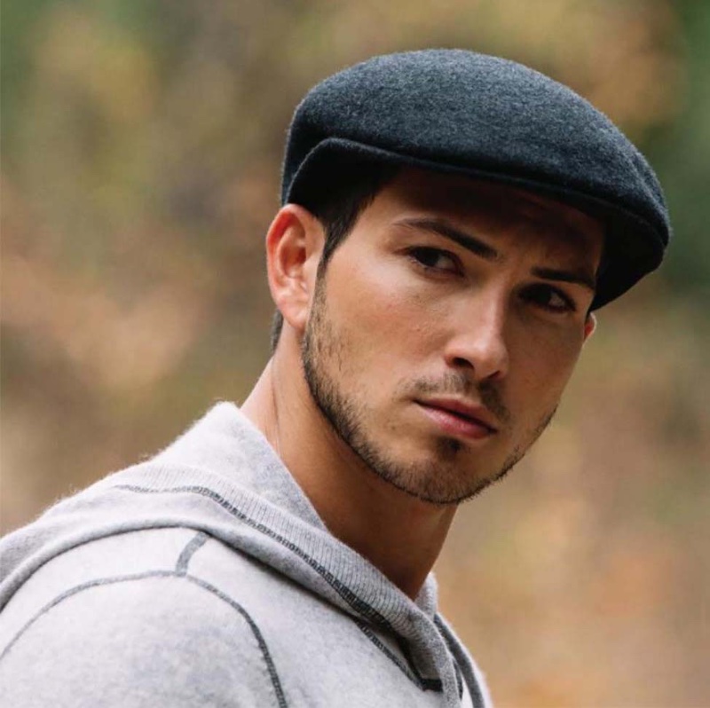 Buy Charcoal Embroidered Cap - Stylish Caps for Men | Status Quo