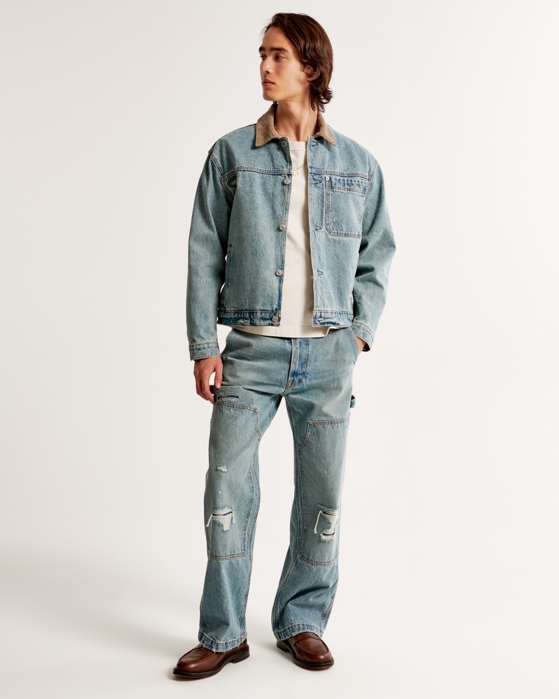 Baggy Workwear Jean Abercrombie & Fitch