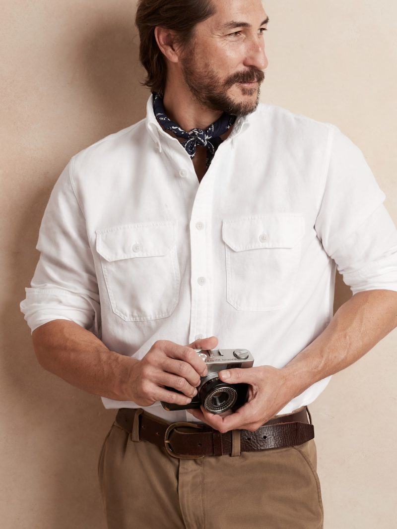 Men's White Linen Outfit Inspiration: Summer Chic