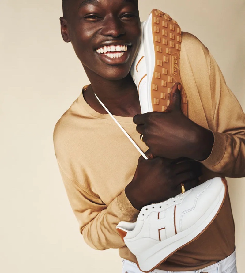 Cheikh Diakhate Hogan Spring Summer 2023 Campaign » GenH: Hogan Spotlights Retro-Inspired Sneakers for Spring Campaign Cheikh Diakhate Hogan Spring Summer 2023 Campaign