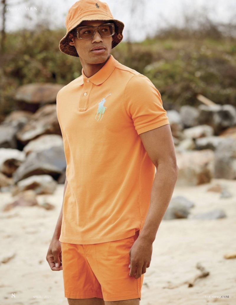» Style & Sand: Damian Baugh Hits the Beach for Vous Man Damian Baugh 2023 Vous 003