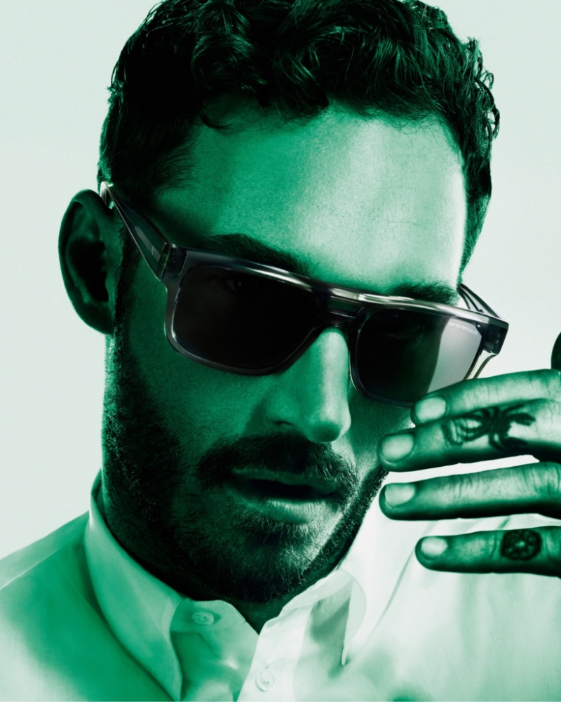 David Alexander Flinn Emporio Armani Campaign Spring Summer 2023 » Emporio Armani Sees Green for Accessories Campaign David Alexander Flinn Emporio Armani Campaign Spring Summer 2023