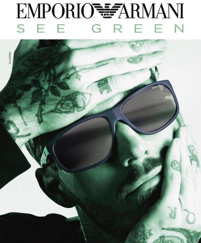 Emporio Armani Spring Summer 2023 Campaign David Alexander Flinn » Emporio Armani Sees Green for Accessories Campaign Emporio Armani Spring Summer 2023 Campaign David Alexander Flinn