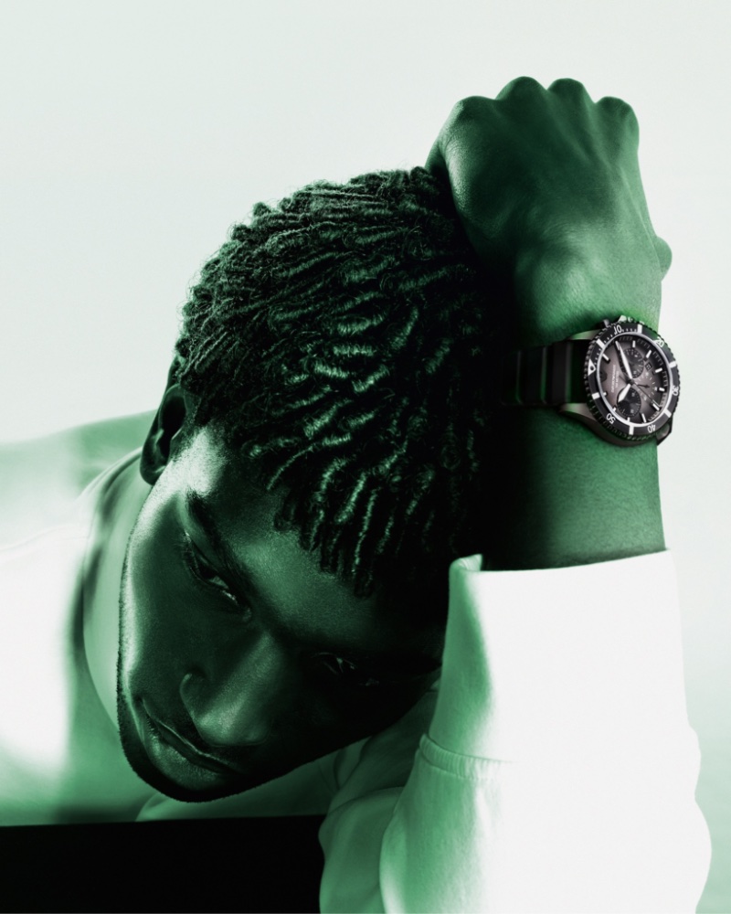 Gabriel Pitta Emporio Armani Watches Campaign Spring Summer 2023 » Emporio Armani Sees Green for Accessories Campaign Gabriel Pitta Emporio Armani Watches Campaign Spring Summer 2023