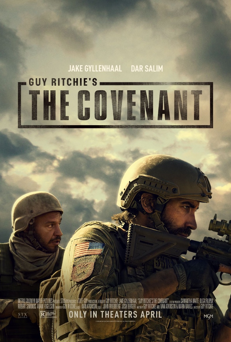 Poster artwork for Guy Ritchie's The Covenant starring Jake Gyllenhaal and Dar Salim.