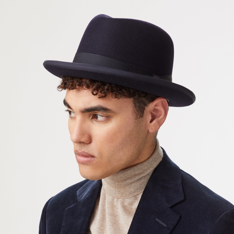 Homburg Hat Men Lock Hatters » 23 Men’s Hat Styles: Popular Types of Hats Homburg Hat Men Lock Hatters
