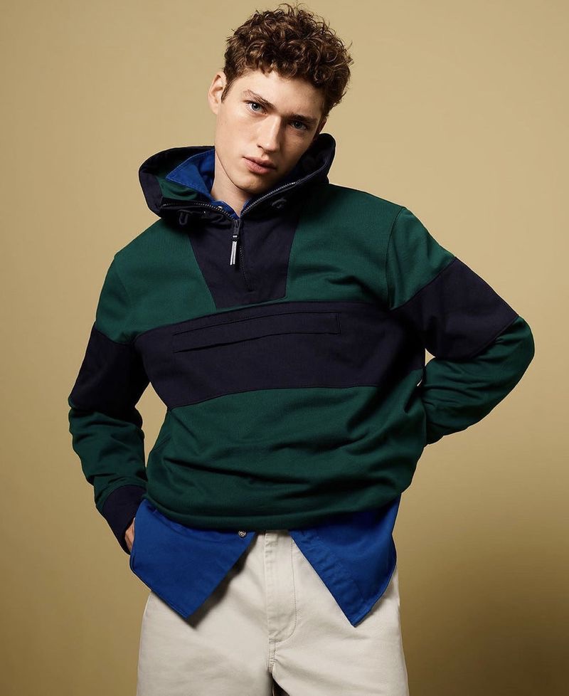 Valentin Humbroich fronts J.Crew's spring 2023 campaign.