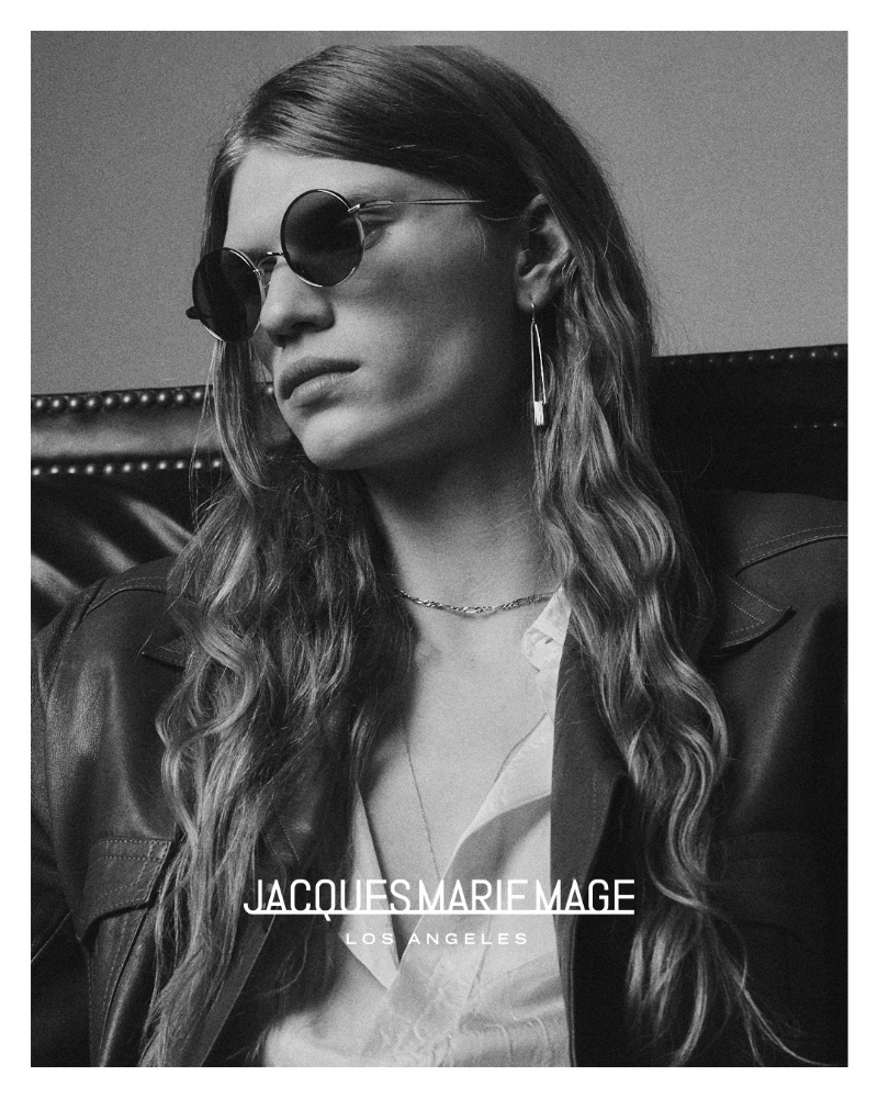 Jacques Marie Mage The Diana Sunglasses » Jacques Marie Mage's Electric Echoes Collection Jacques Marie Mage The Diana Sunglasses