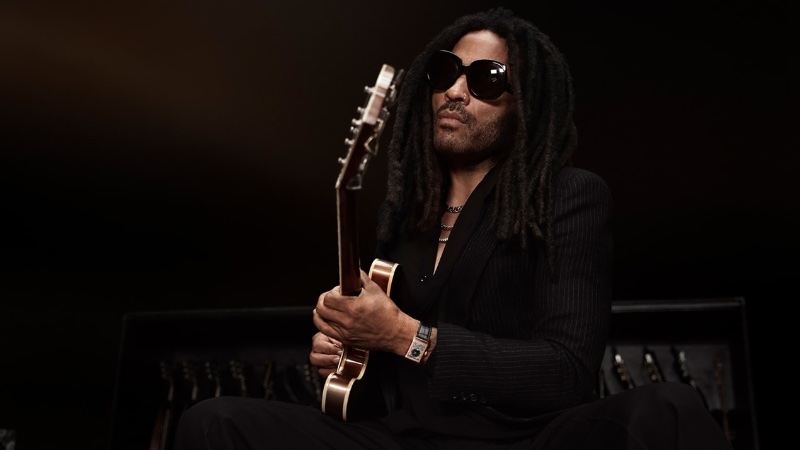 Lenny Kravitz wears a Jaeger-LeCoultre Reverso Tribute Duoface Tourbillon in pink gold for the brand's new campaign. » Lenny Kravitz Rocks the World of Jaeger-LeCoultre Lenny Kravitz wears a Jaeger-LeCoultre Reverso Tribute Duoface Tourbillon in pink gold for the brand's new campaign.